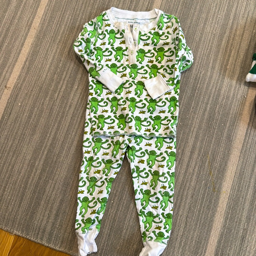 Very good condition worn a few times Roberta Roller Rabbit Classic Monkey PJs